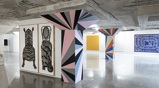 Contemporary Chaos, Vestfossen Kunstlaboratorium, photo by Nina Ansteni