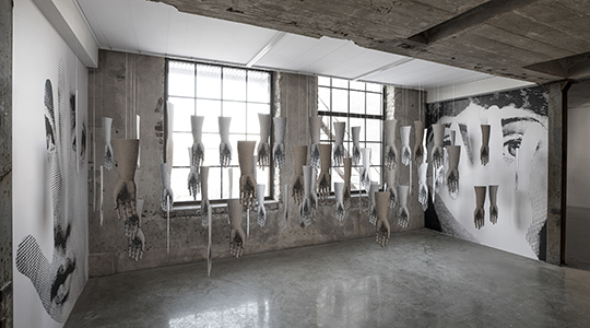 Contemporary Chaos, Vestfossen Kunstlaboratorium, photo by Nina Ansteni