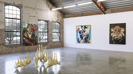Contemporary Chaos, Vestfossen Kunstlaboratorium, photo by Nina Ansteni
